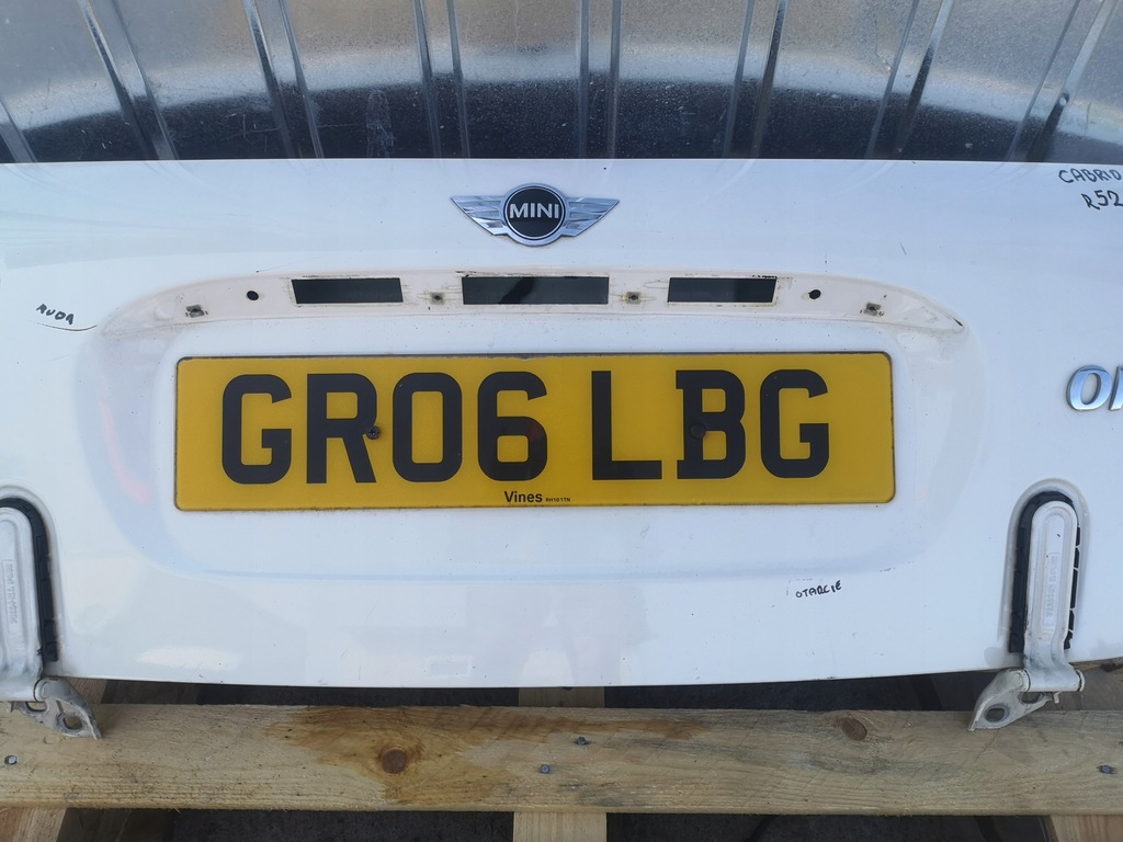 фото №4, Кришка багажника багажника mini cooper r52 cabrio lift 850