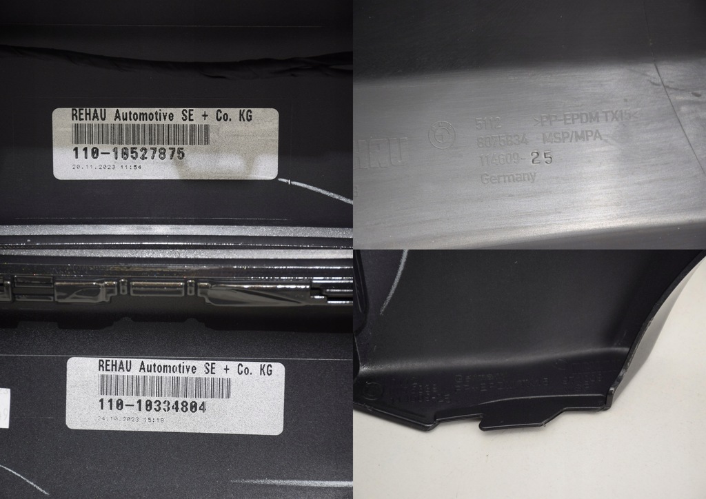 фото №13, Bmw 4 g22 g23 m-pakiet бампер задняя 6 pdc dravitgrau c36 do zamontowania