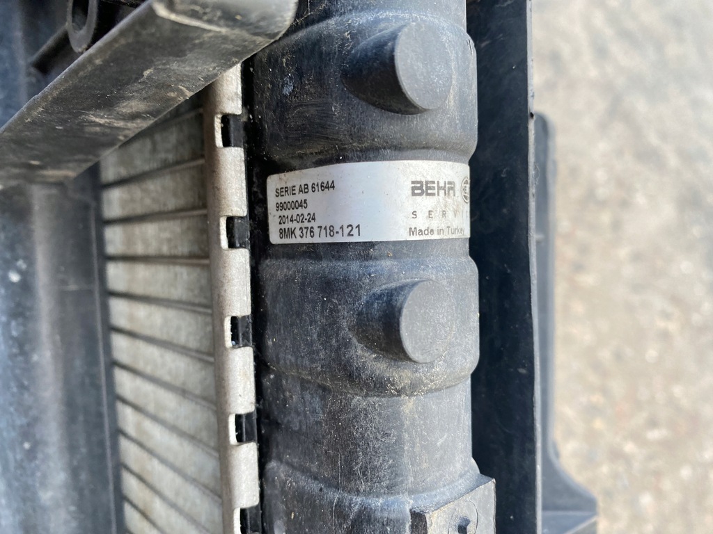 фото №5, Alfa romeo 156 2.0 16v радіатор wody pas вентилятор 606681090