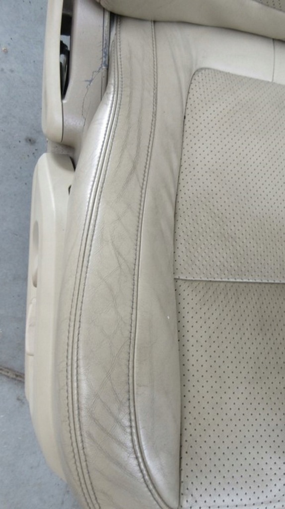 фото №7, Jaguar xf x250 сидіння лівий передній перед заднє сидіння правий бежеві шкіра комплект