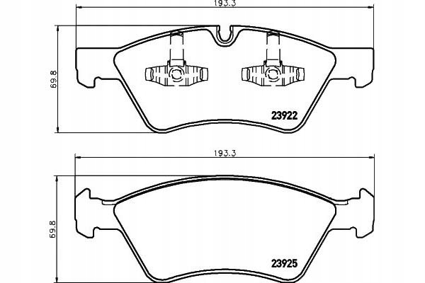 Купити Textar гальмівні колодки гальмівні mercedes перед w164 ml x16