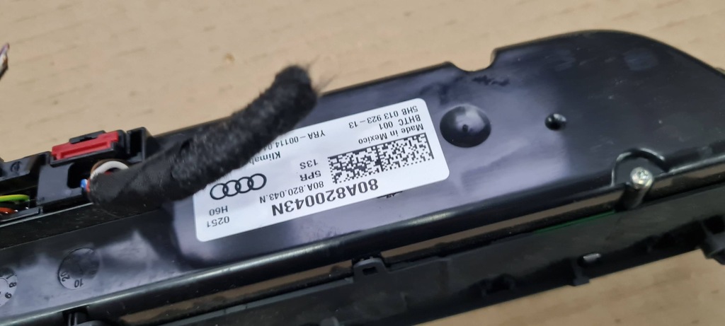 фото №13, Sq5 80a q5 панель обдув кондиционера 80a820043n