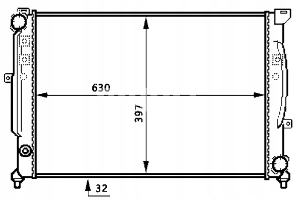 фото №10, Радіатор двигуна wody audi a4 b5 a6 c4 a6 c5 skoda superb i vw