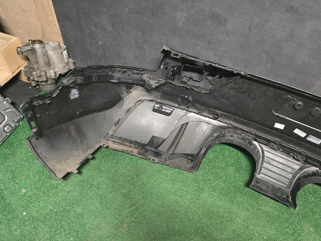 фото №11, Бампер задняя задний porsche cayenne 9y3 coupe turbo gt карбон