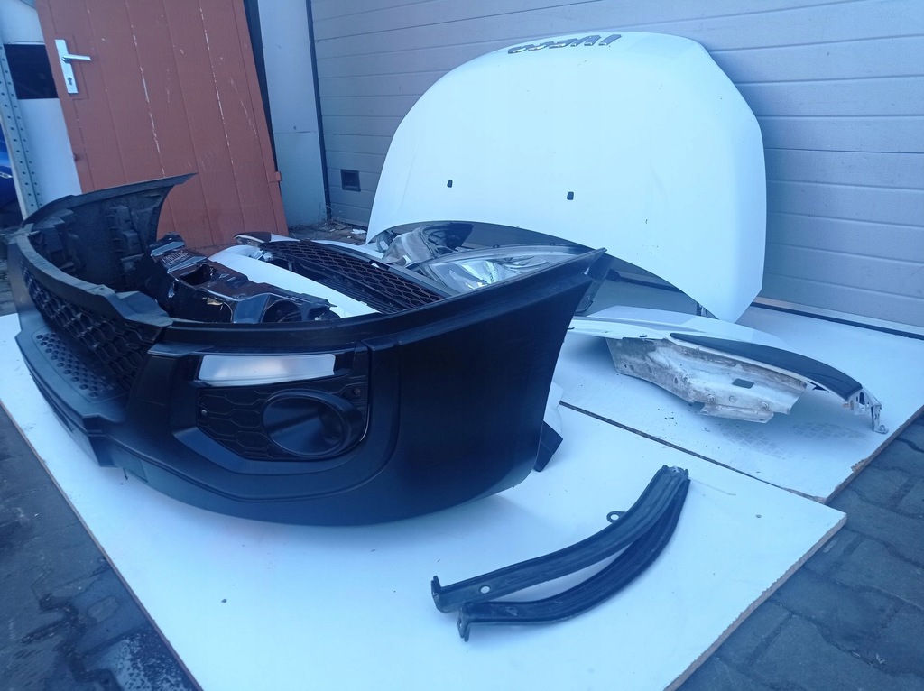 фото №9, Kompletny перед iveco daily 2014r- 2.3 hpi капот бампер крила радіатор