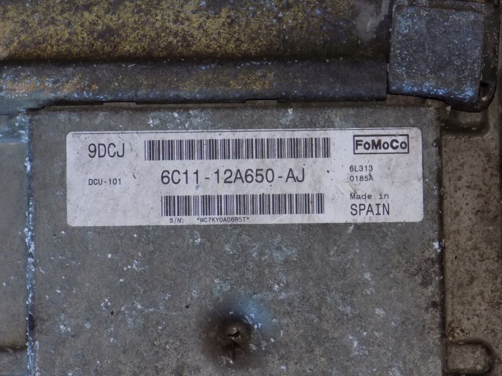 фото №6, Бортовой компьютер блок управления transit 2.2 tdci 6c1112a650aj