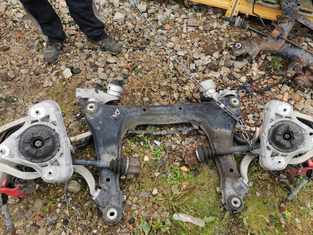 фото №1, Поворотный кулак амортизатор sport резьба audi a4 b7 exeo