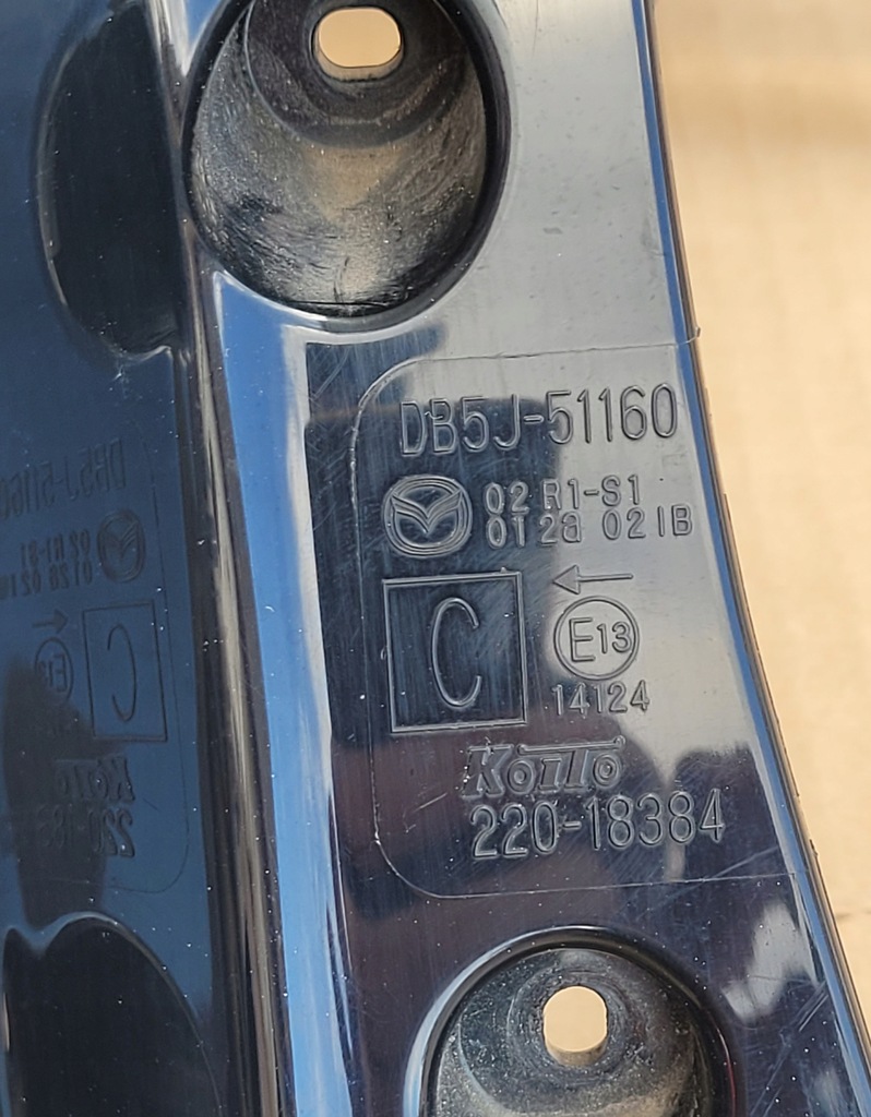 фото №7, Mazda 2 dj лампи задня ліва db5j-51160
