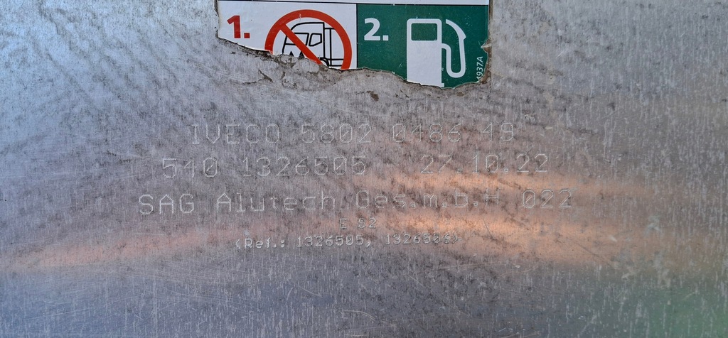 фото №9, Iveco stralis trakker бак топлива 600l 5802048649