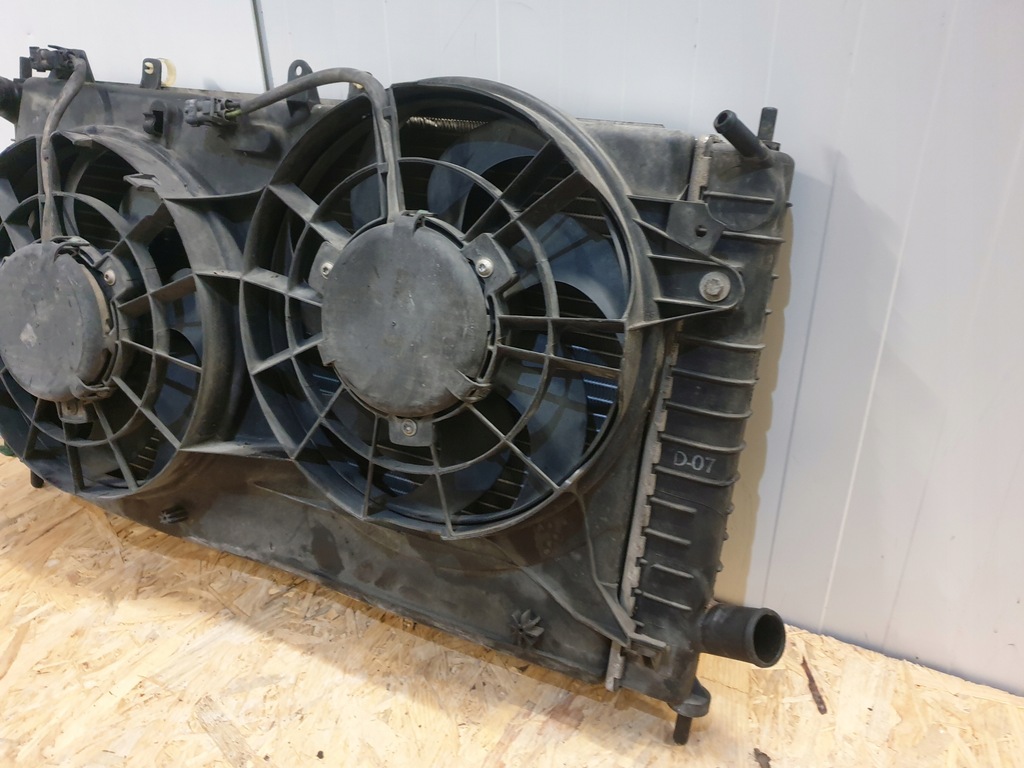 фото №7, Bmw e60 520d 2,0d комплект радиатор вентилятор