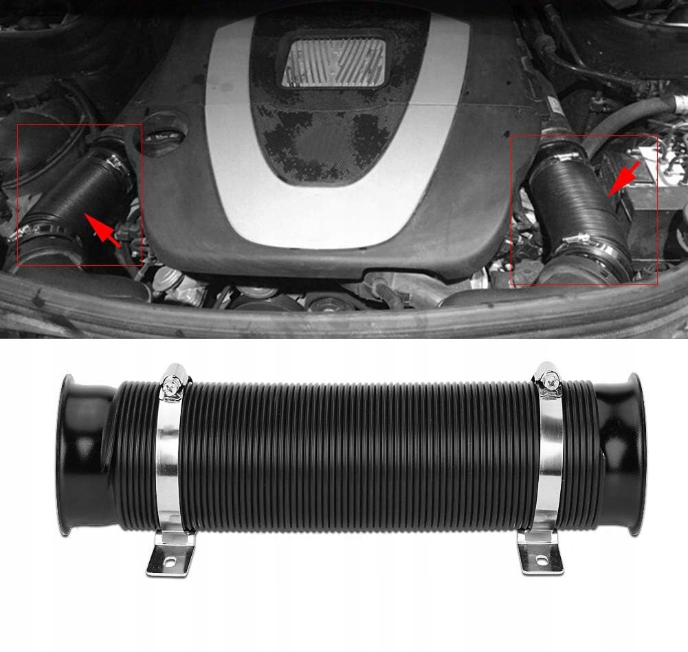 фото №11, Универсальный автомобиль гибкая каналы wlotowe воздуха zimnego воздуха