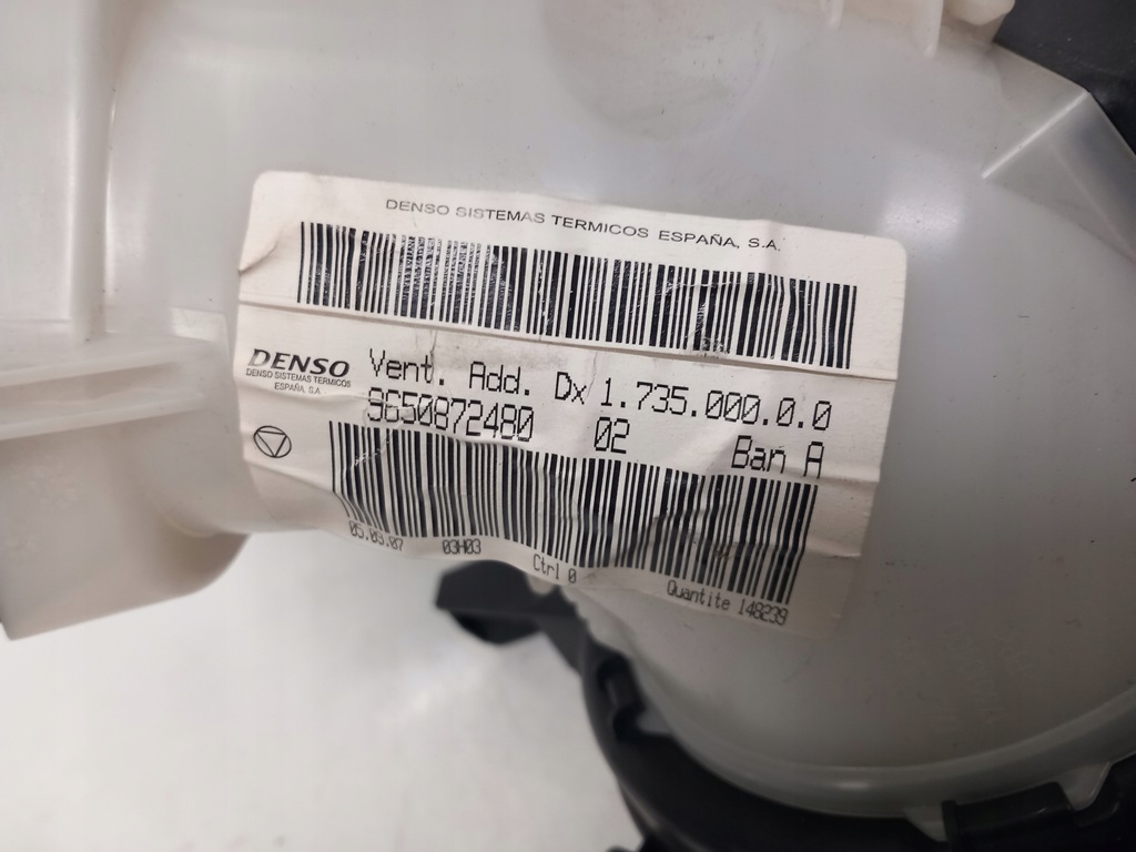 фото №7, Вентилятор обдув правий задня citroen c4 picasso