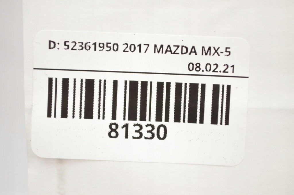 фото №4, Кнопка света аварийных mazda mx5 nd 15-