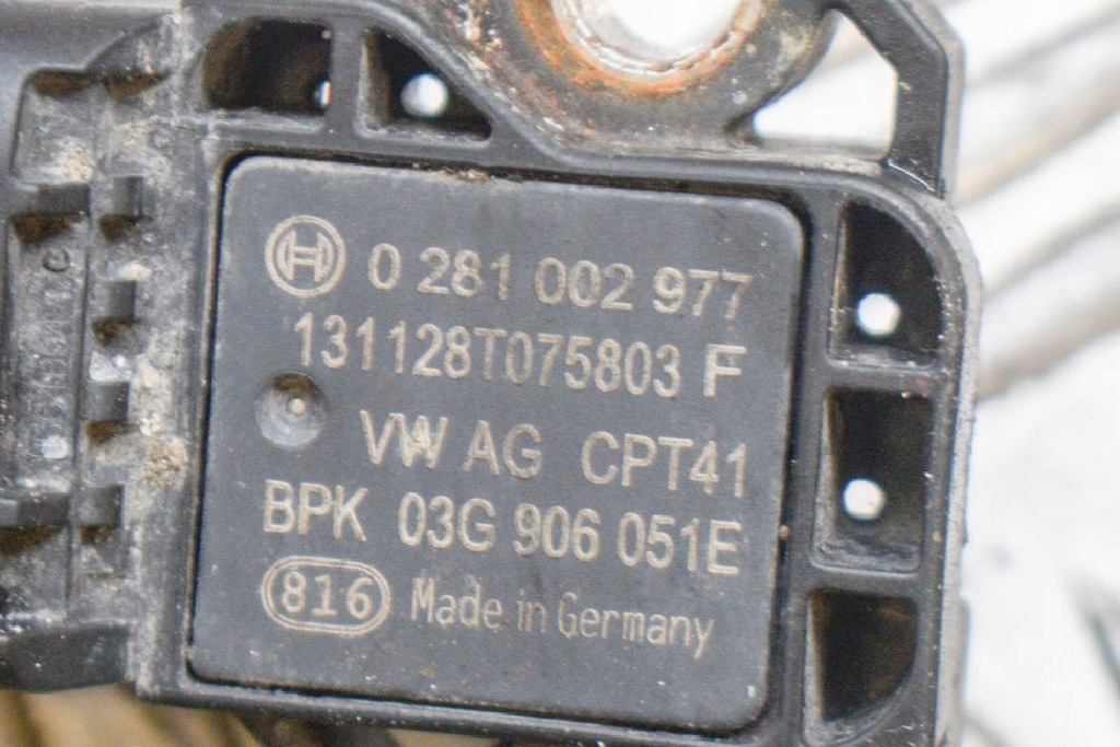 фото №6, Audi q3 8u 2.0 tdi датчик тиску map 0281002977 03g906051e cfgc 130kw 2