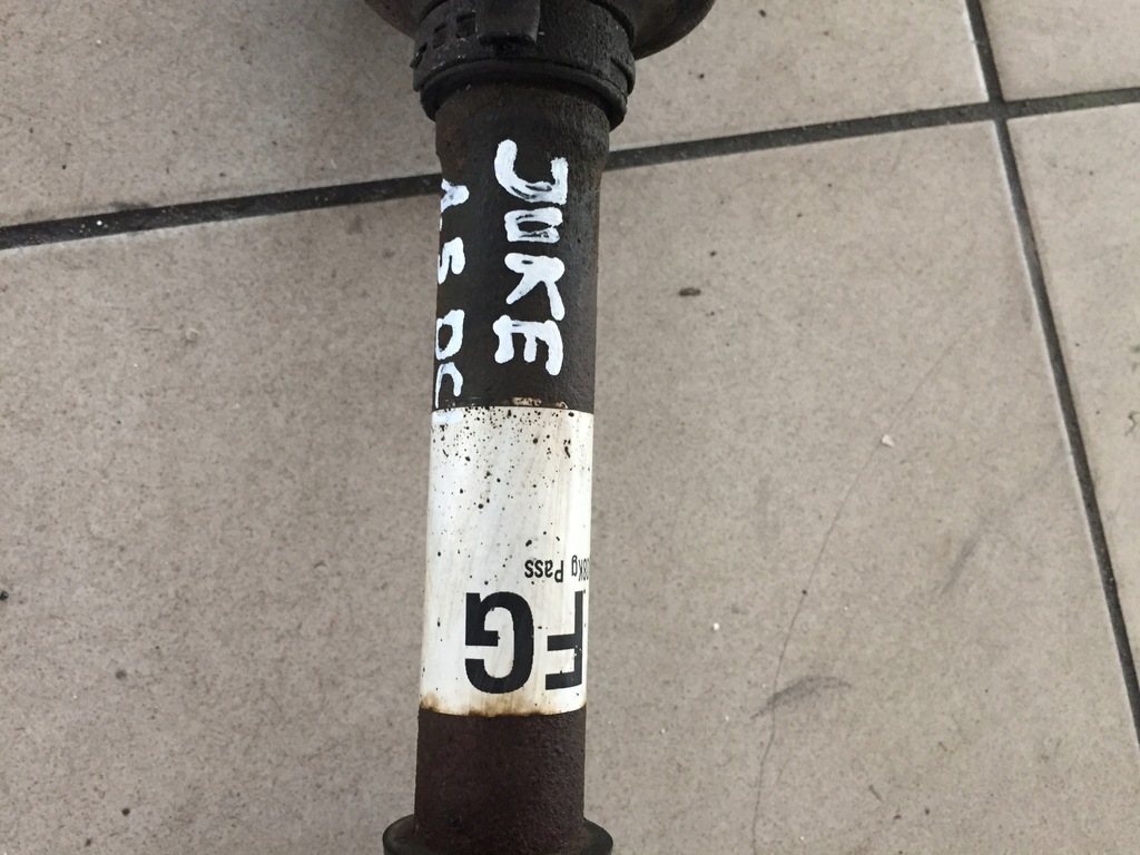 фото №8, Nissan juke 14- lift 1.5dci привідний вал права довга 6b