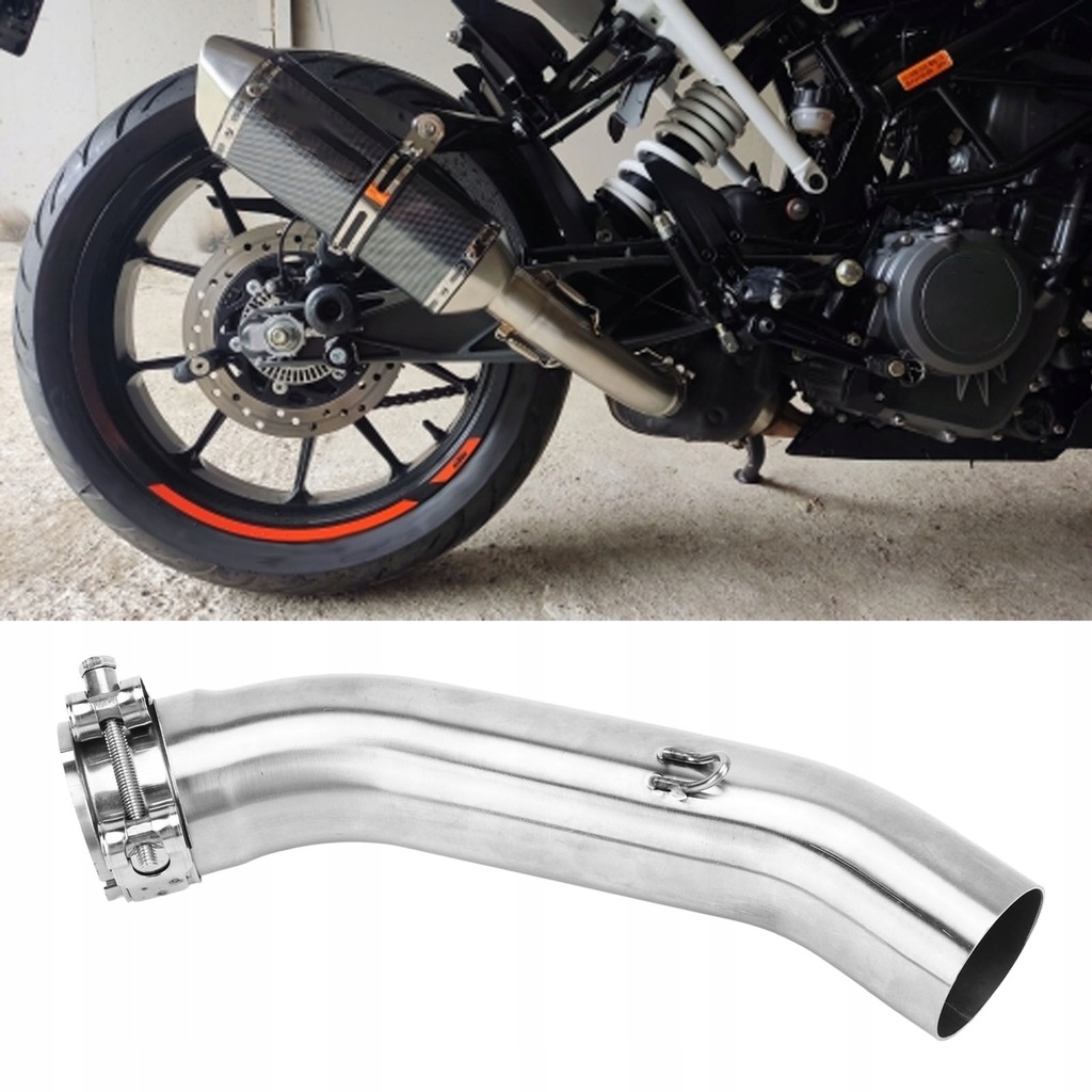 фото №7, Труба средняя трубы выпускной motocykla труба