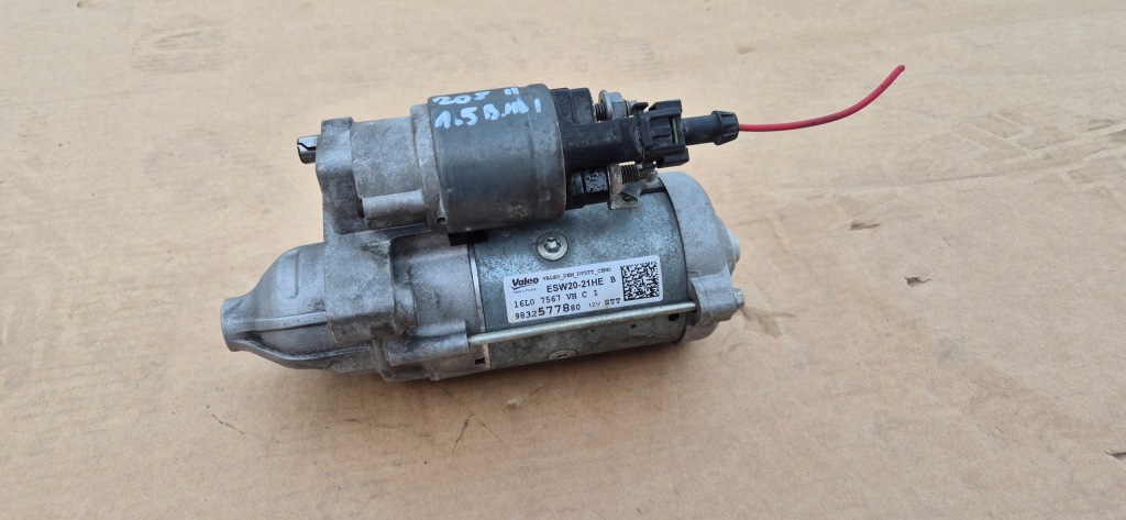 фото №1, Стартер peugeot 208 ii 1.5 bluehdi