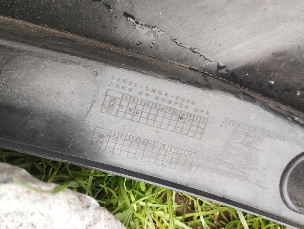 фото №6, Бампер задня honda civic viii ufo