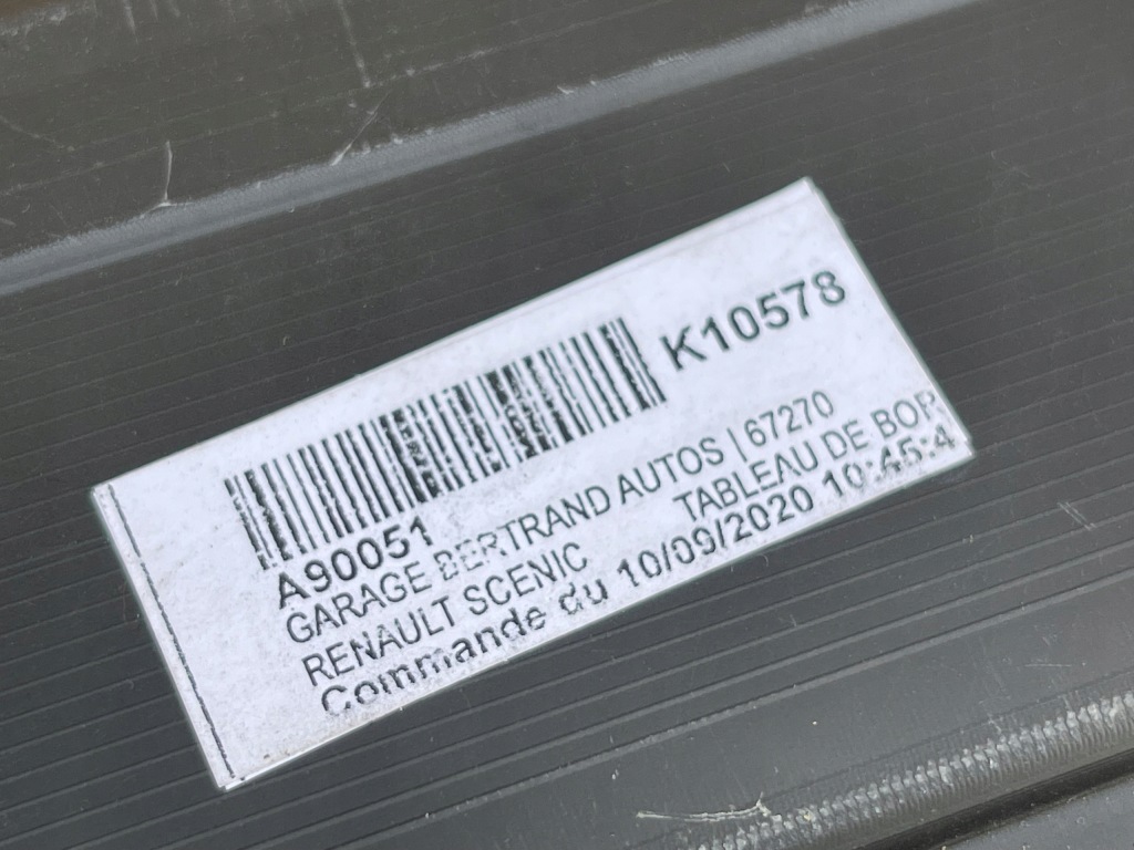 фото №3, Счетчик приборная панель renault scenic ii 8200353671c 2003r