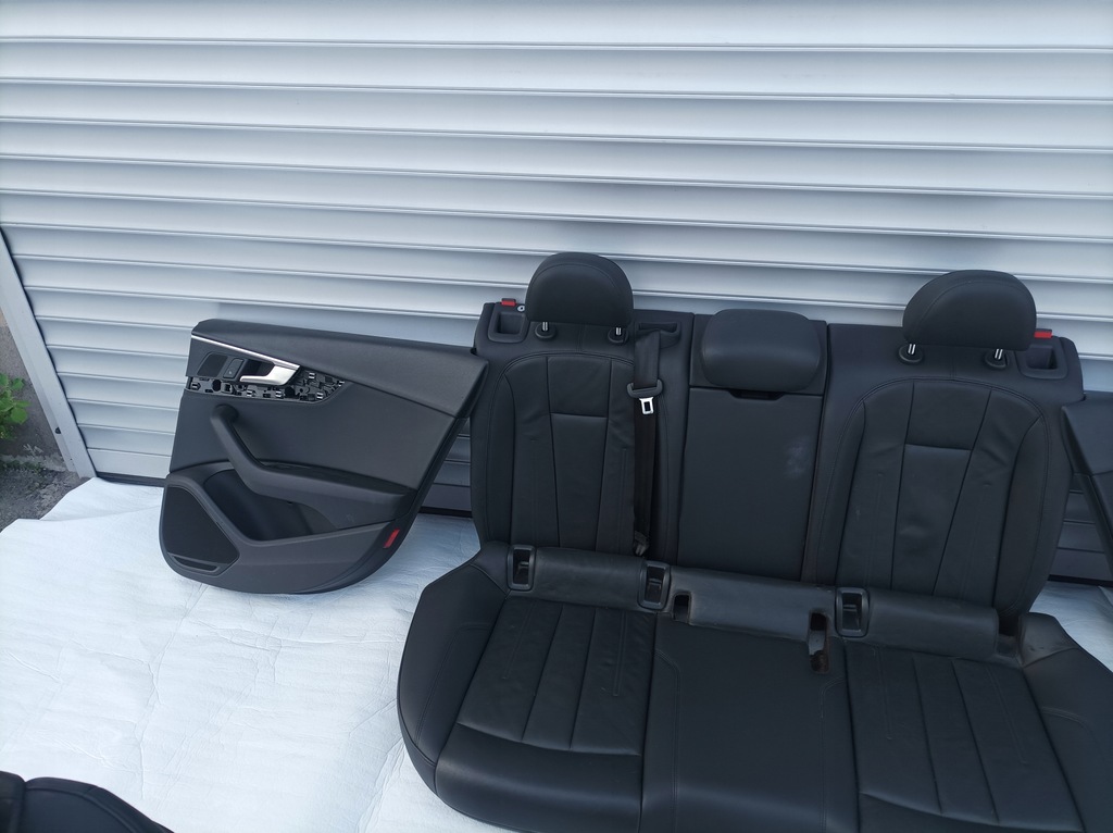 фото №7, Audi a4 b9 sedan сидіння блоки управління подушки безпеки комплект