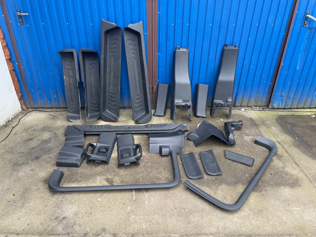 Mercedes v klasa w447 сиденья кожаный обшивки накладки пол комплект Цена