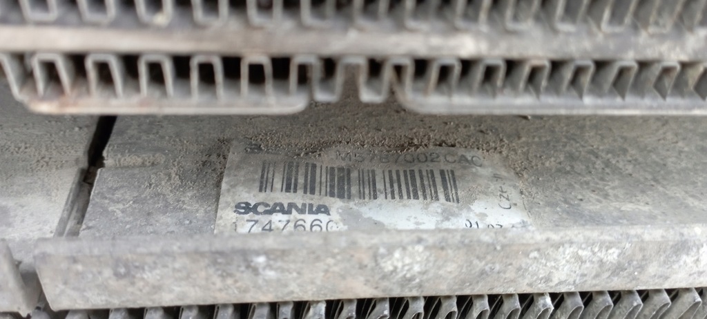 фото №5, Комплект радіатор scania 1747660