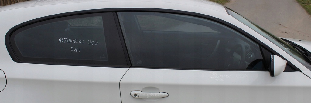 фото №1, Молдинг кузовна двері ліва права сторона bmw seria 1 e81 чорний mat