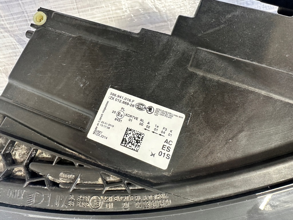 фото №16, Лампа правая перед skoda kodiaq full led 566941016f