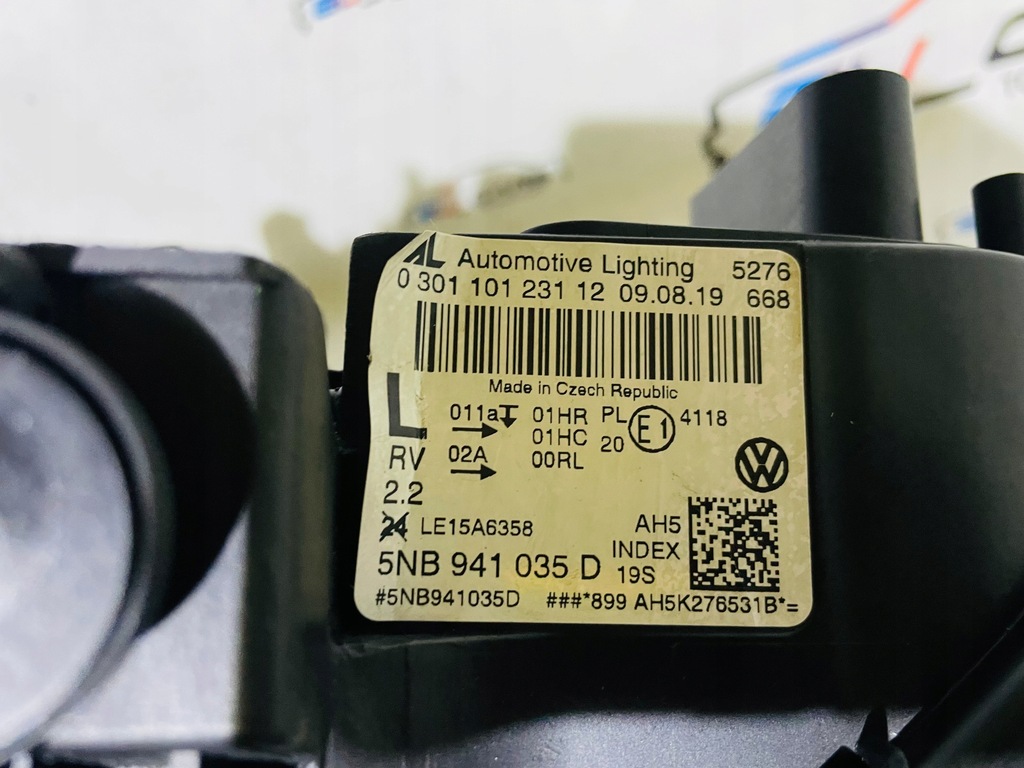 фото №13, Vw tiguan ii 5nb лампа ліва перед передня full led 2016-2020 rok