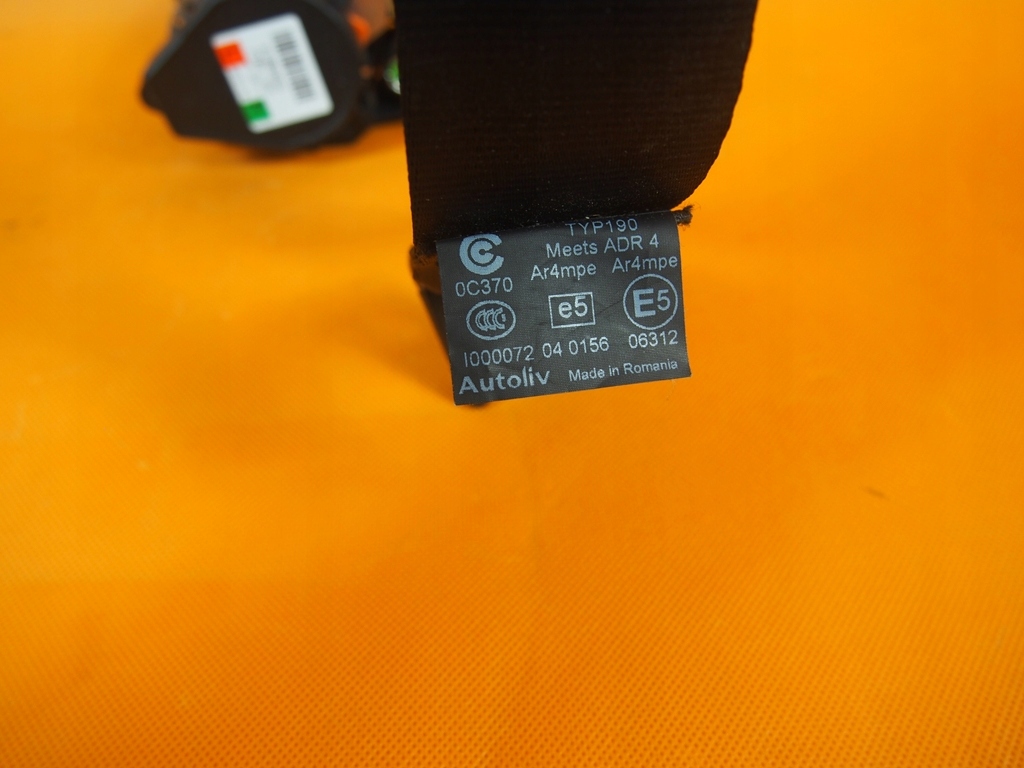 фото №12, Pas безпеки volvo оригінальний номер 619894600