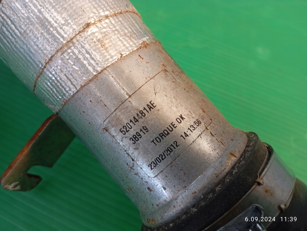 фото №5, Труба шланг повітря інтеркулер jeep grand cherokee 52014481ae