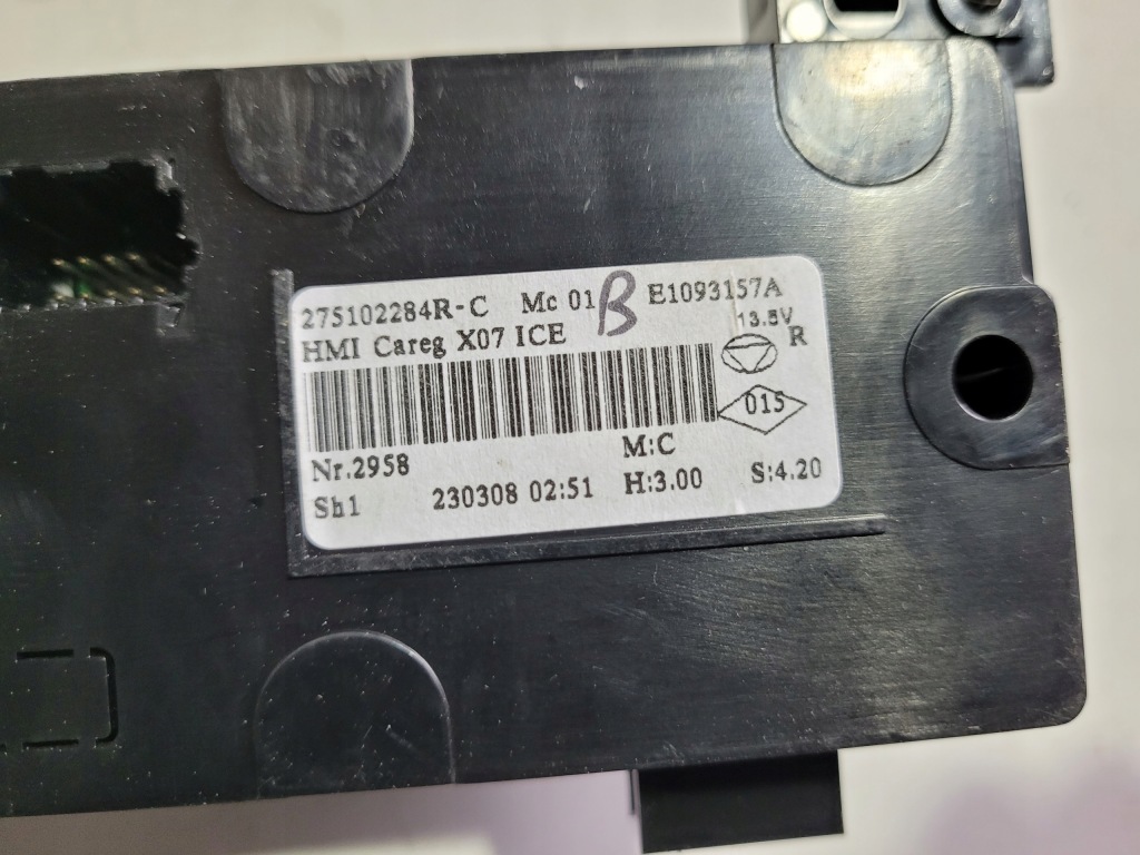 фото №5, Панель кондиционера renault twingo iii