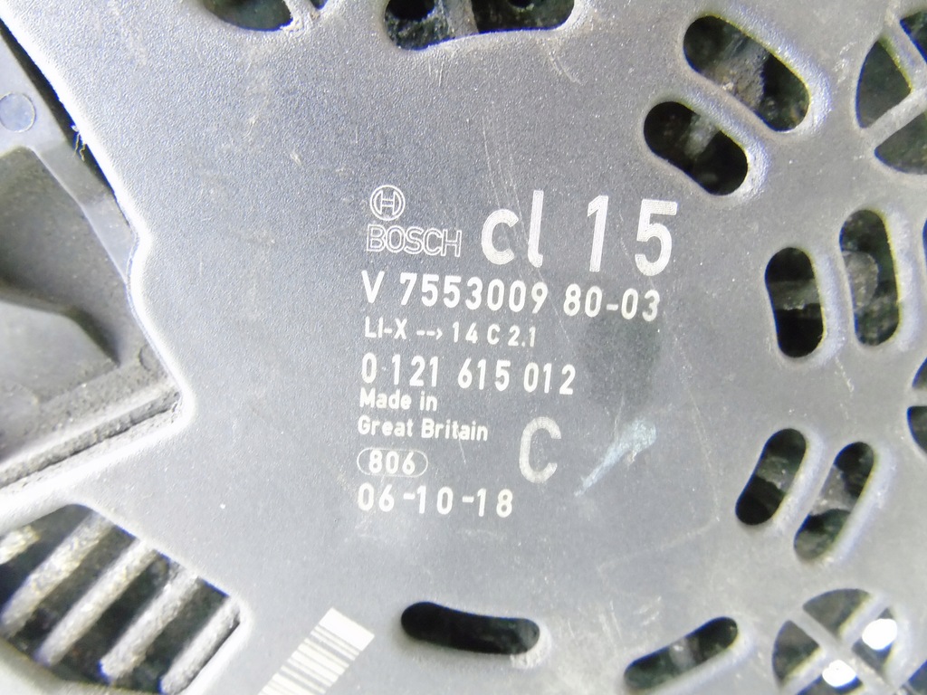 фото №5, Генератор mini cooper r56 1.6b 7553009