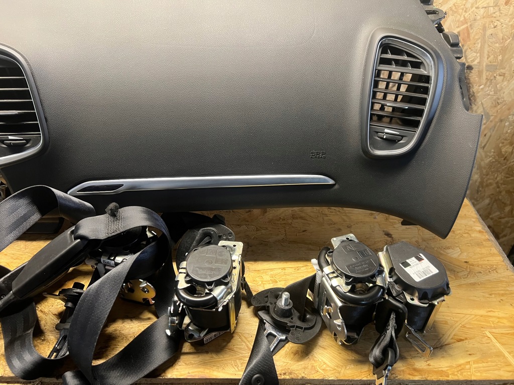 фото №8, Renault scenic iv 4 панель приладів подушки безпеки подушка безпеки консоль ремені натягувачі оригінал