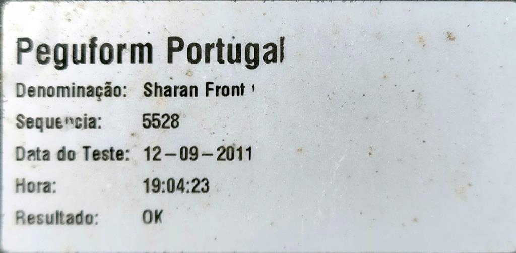 Бампер передний vw sharan 7n0 10-15 с Разборки