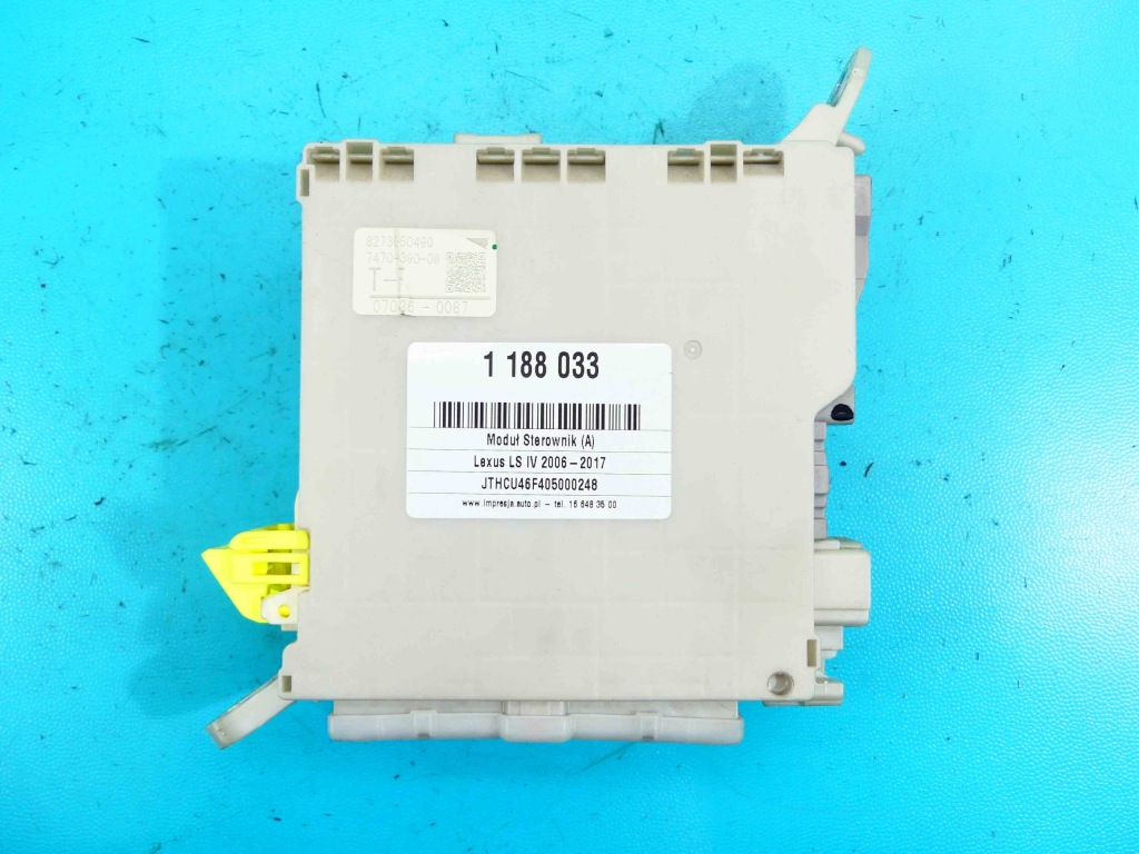 Купить Блок управления модуль lexus ls iv 06-12 ls600h