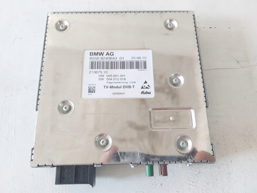 фото №1, Модуль tv dvb-t 9240643 bmw x5 e70 x6 e71