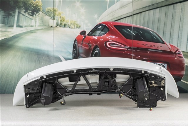 фото №7, Oryg. porsche 911 991 turbo спойлер задній комплект