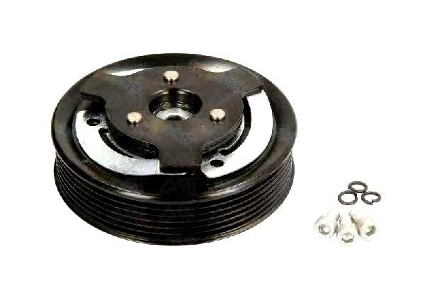 фото №12, Сцепление полный компрессор кондиционера zexel/sanden/denso pxe16 1