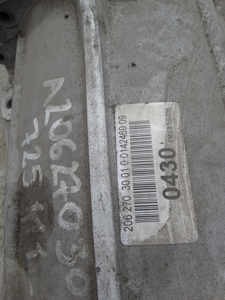 фото №7, Idealna коробка передач передач mercedes w206 2,2d 1