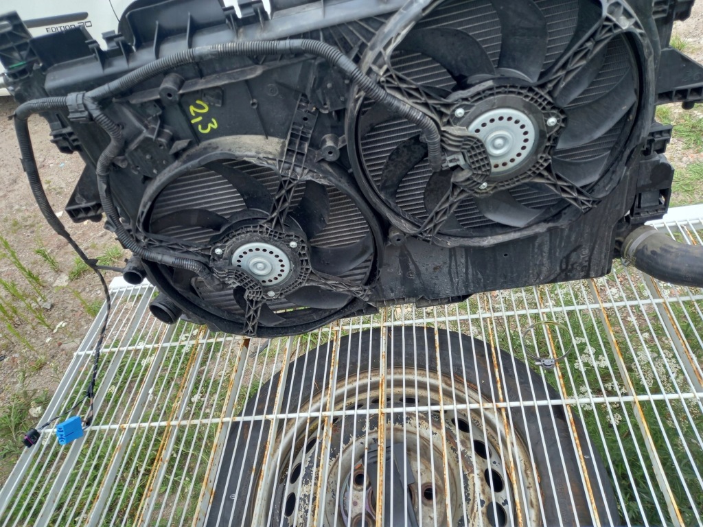 Комплект радиатор a вентилятор fiat ducato Недорого