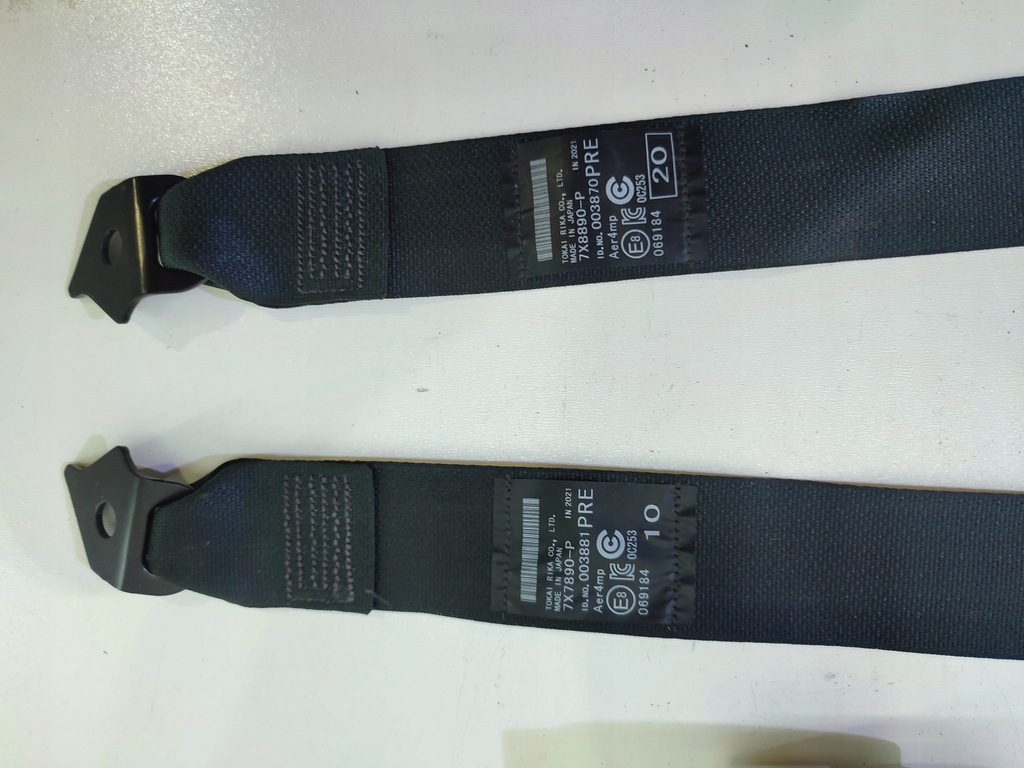 фото №7, Lexus rx 450h ремни безопасности комплект 20r.