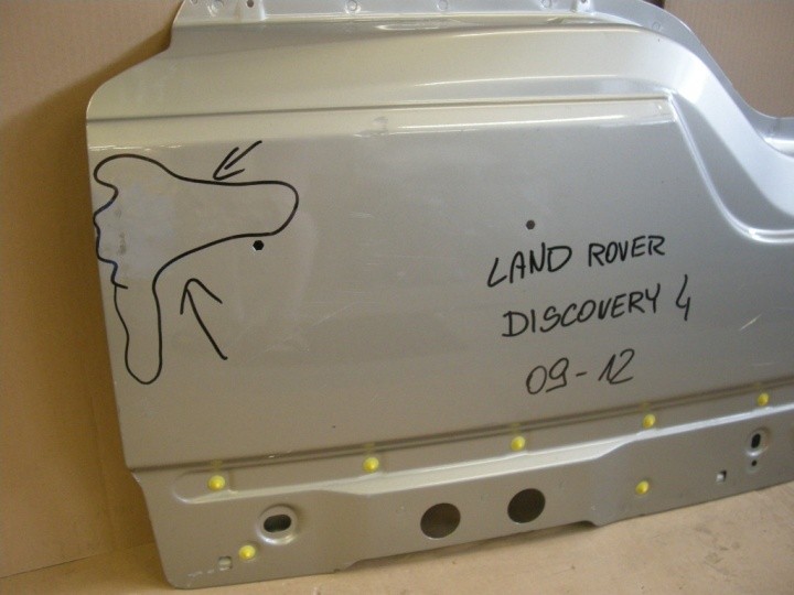 фото №2, Land rover discovery 2009 крышка багажника задняя