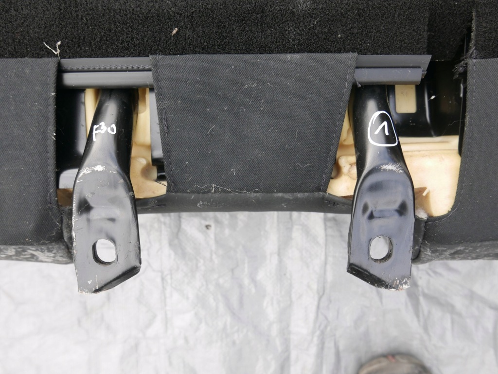 фото №13, Bmw f30 заднє сидіння задня задня спинка шкіра 7330155