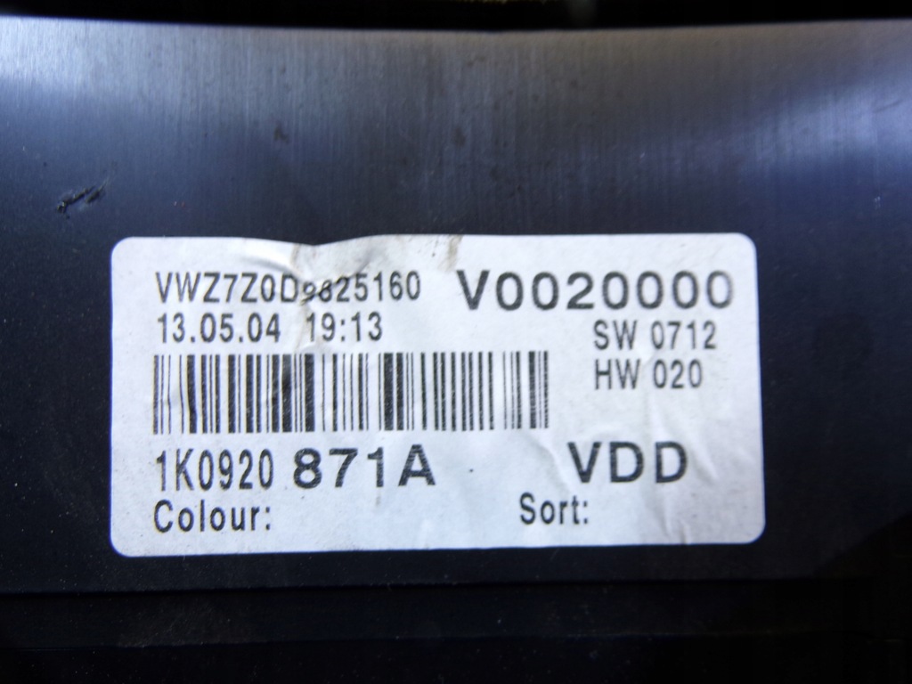 фото №13, Набір стартовий volkswagen golf 5 v 2.0 fsi 06f906056de