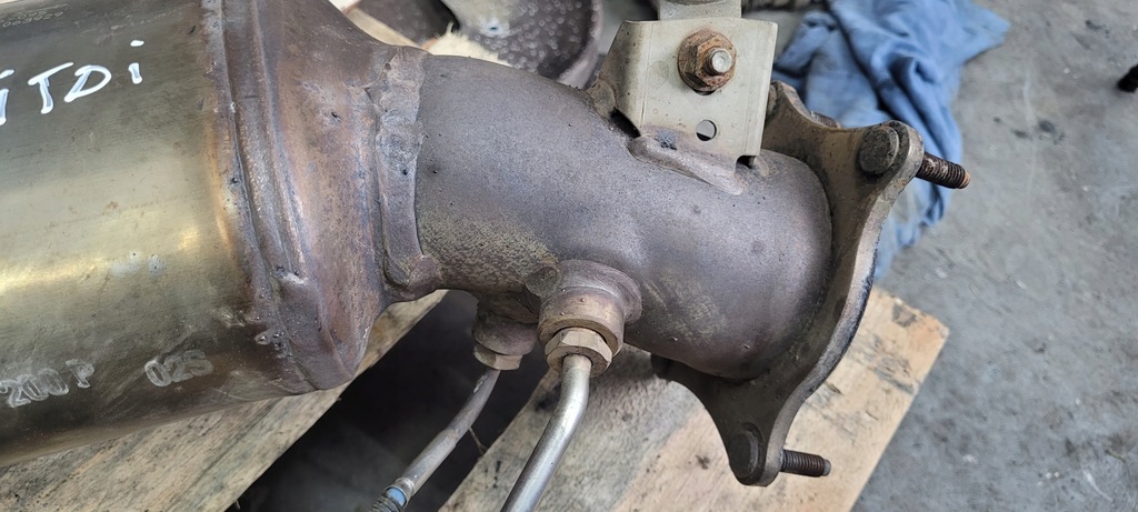 фото №8, A6 c7 4g катализатор гаситель 3.0 tdi biturbo 4g0131703l 4g0178da a7 4g