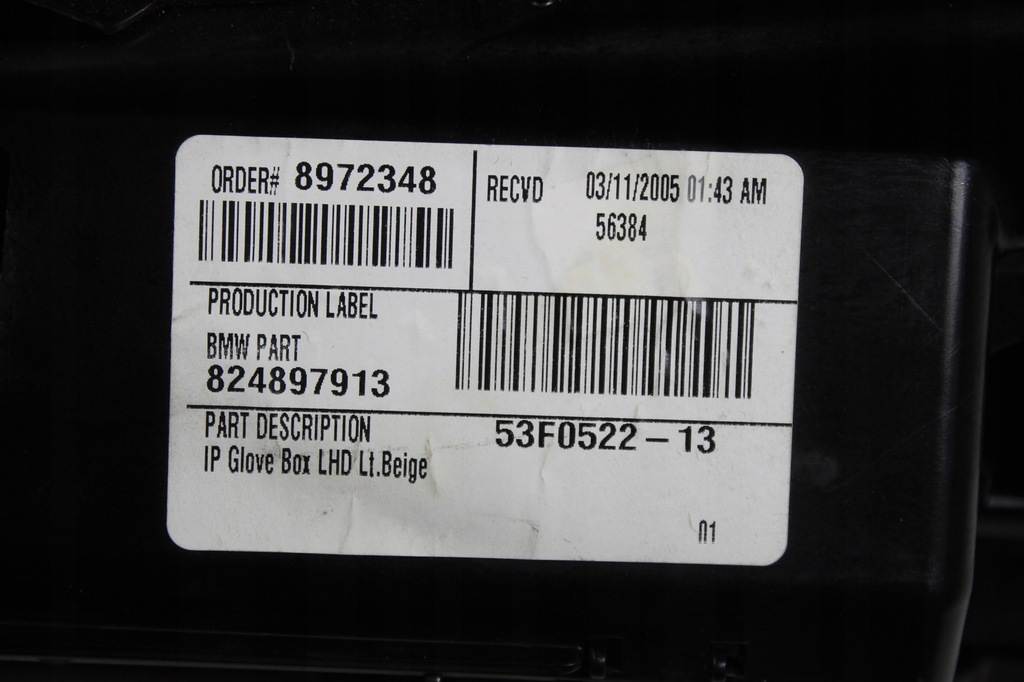 фото №6, Бардачок пасажира bmw x5 e53 europa 8408845