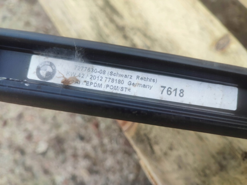 фото №8, Bmw f31 рейлинги кровельные m-pakiet чёрный блеск