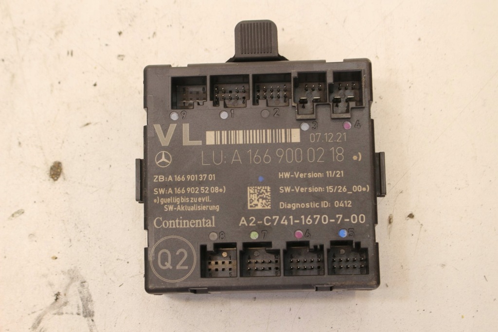 фото №5, Модуль двері лівий перед 1669000218 mercedes w176