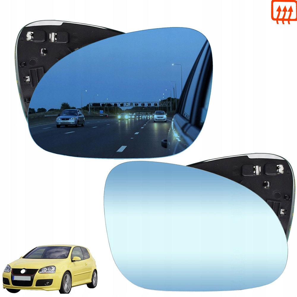 фото №12, Вкладыш стекло зеркало левая с подогревом vw eos golf 5